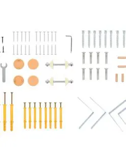 vidaXL Wall Bar 80x55x220 cm Wood