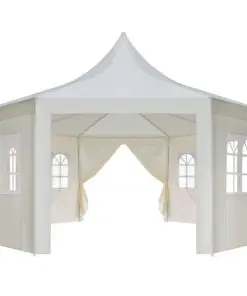vidaXL Gazebo 834x448x320 cm White