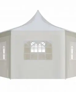 vidaXL Gazebo 834x448x320 cm White