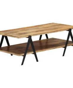 vidaXL Coffee Table 115x60x40 cm Solid Mango Wood