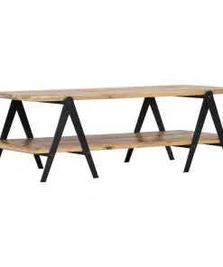 vidaXL Coffee Table 115x60x40 cm Solid Mango Wood