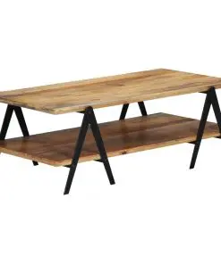 vidaXL Coffee Table 115x60x40 cm Solid Mango Wood