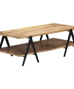 vidaXL Coffee Table 115x60x40 cm Solid Mango Wood