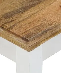 vidaXL Coffee Table 110x50x40 cm Solid Mango Wood