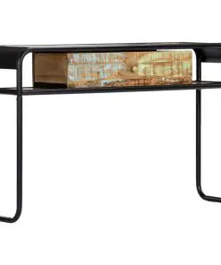 vidaXL Console Table 118x30x75 cm Solid Reclaimed Wood
