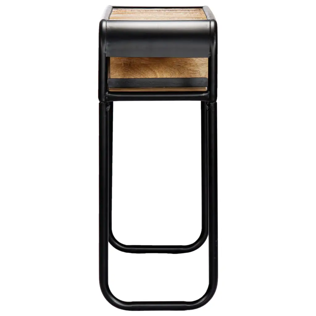 vidaXL Console Table 118x30x75 cm Solid Reclaimed Wood