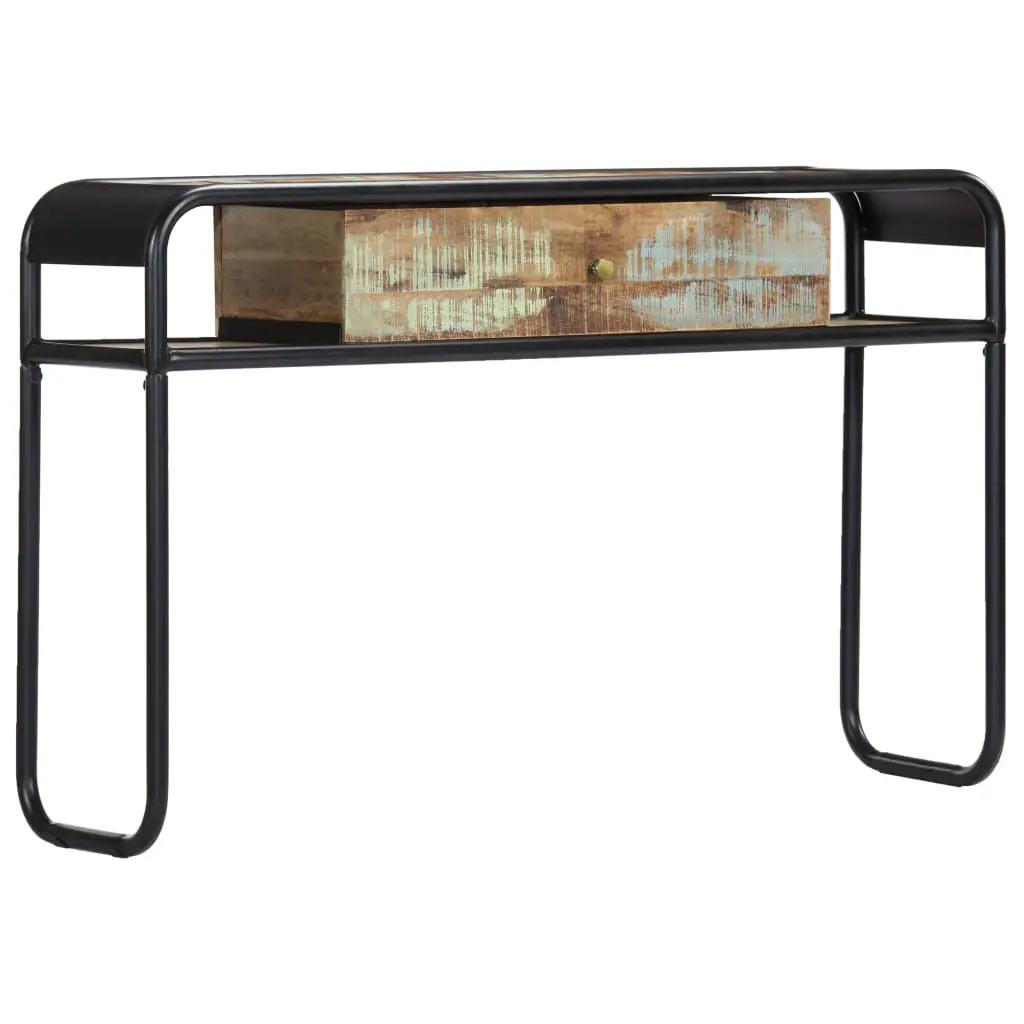 vidaXL Console Table 118x30x75 cm Solid Reclaimed Wood