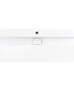 vidaXL Wash Basin 120x46x11 cm Mineral Cast/Marble Cast White