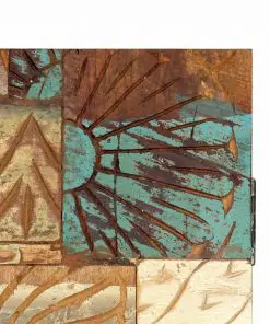 vidaXL Hand Carved Highboard 85x45x180 cm Solid Reclaimed Wood