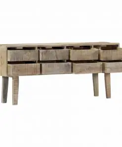 vidaXL Sideboard 140x30x60 cm Solid Mango Wood