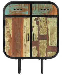 vidaXL Sideboard 60x30x75 cm Solid Reclaimed Wood