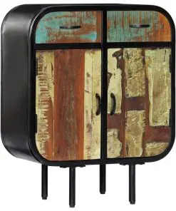 vidaXL Sideboard 60x30x75 cm Solid Reclaimed Wood