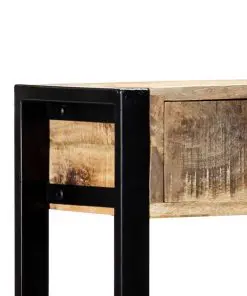 vidaXL Console Table 90x30x75 cm Solid Mango Wood