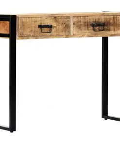 vidaXL Console Table 90x30x75 cm Solid Mango Wood