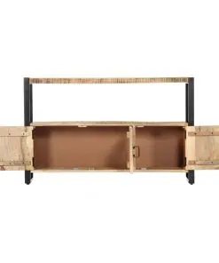 vidaXL Side Cabinet 120x30x75 cm Solid Mango Wood