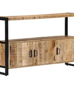 vidaXL Side Cabinet 120x30x75 cm Solid Mango Wood