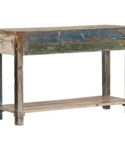 vidaXL Console Table 120x40x75 cm Solid Reclaimed Wood