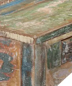 vidaXL Console Table 120x40x75 cm Solid Reclaimed Wood