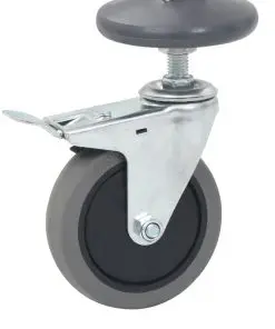 vidaXL Kitchen Trolley for 16 Trays 65.5×48.5×165 cm Stainless Steel