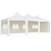 vidaXL Gazebo 834x448x320 cm White