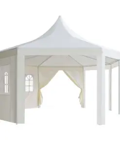 vidaXL Gazebo 834x448x320 cm White