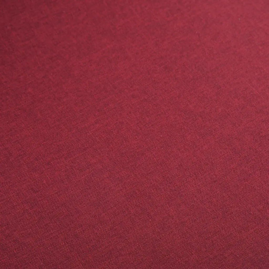 vidaXL Dining Chairs 2 pcs Red Fabric