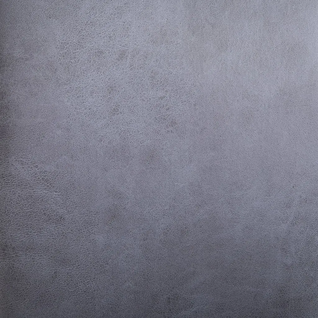 vidaXL Dining Chairs 2 pcs Grey Faux Suede Leather