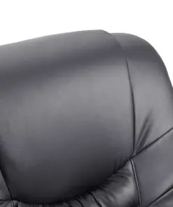 vidaXL Massage Recliner Chair Grey Faux Leather