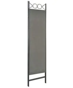 vidaXL 3-Panel Room Divider Anthracite 120×180 cm