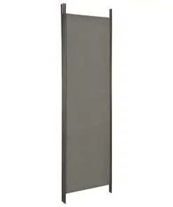 vidaXL 3-Panel Room Divider Anthracite 150×180 cm
