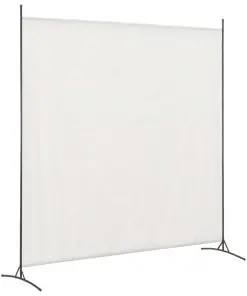 vidaXL 1 Panel Room Divider White 175×180 cm