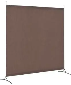 vidaXL 1 Panel Room Divider Brown 175×180 cm