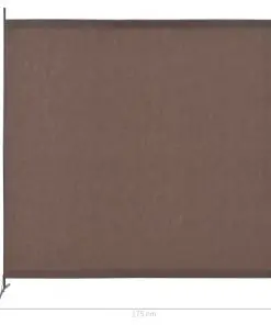 vidaXL 1 Panel Room Divider Brown 175×180 cm