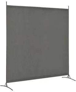 280265 vidaXL 1 Panel Room Divider Anthracite 175×180 cm