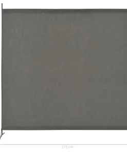 280265 vidaXL 1 Panel Room Divider Anthracite 175×180 cm