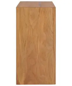 vidaXL Sideboard 80x30x60 cm Solid Teak Wood
