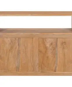 vidaXL Sideboard 80x30x60 cm Solid Teak Wood