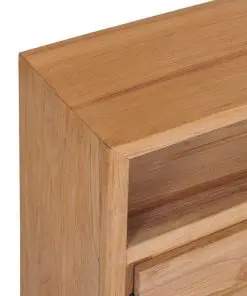 vidaXL Sideboard 80x30x60 cm Solid Teak Wood