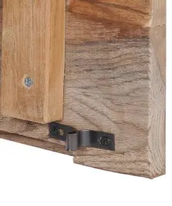 vidaXL Sideboard 80x30x60 cm Solid Teak Wood