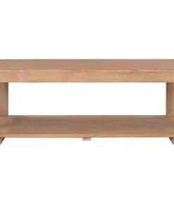 vidaXL Coffee Table 100x50x40 cm Solid Teak Wood