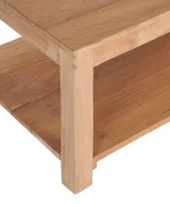 vidaXL Coffee Table 100x50x40 cm Solid Teak Wood
