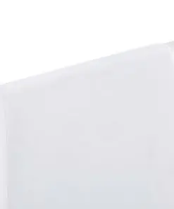 vidaXL Bed Frame White Faux Leather Double