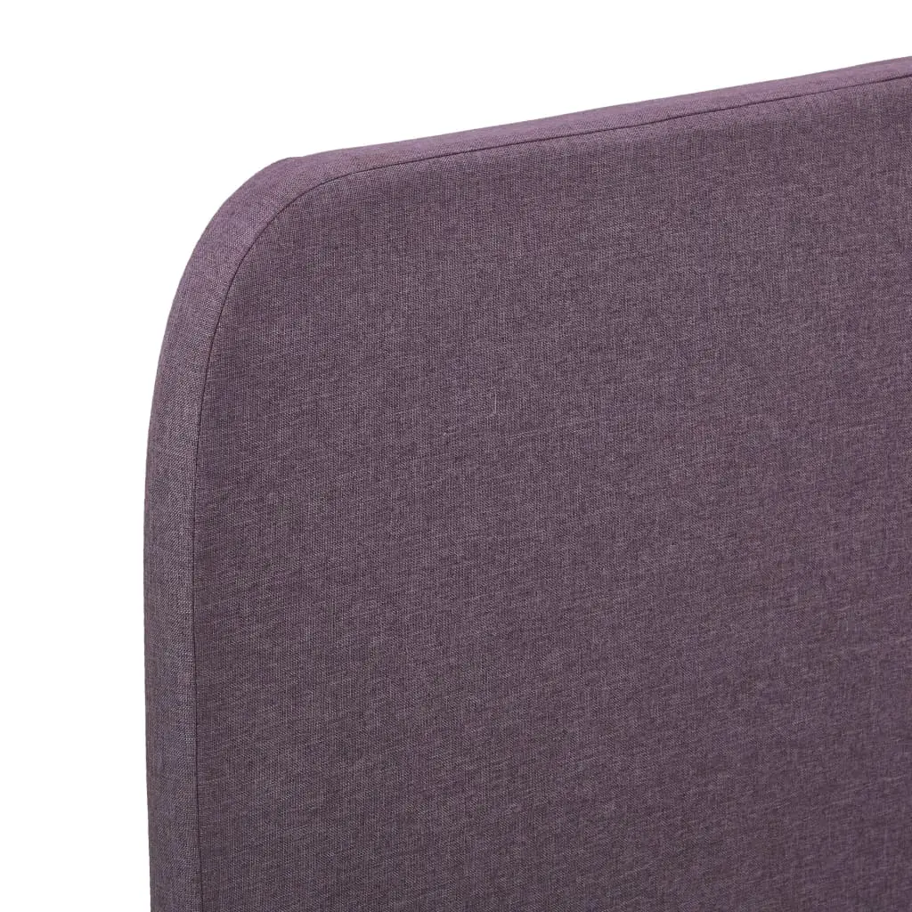 vidaXL Bed Frame Taupe Fabric Queen