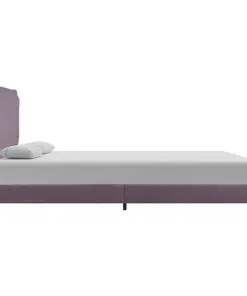 vidaXL Bed Frame Taupe Fabric King