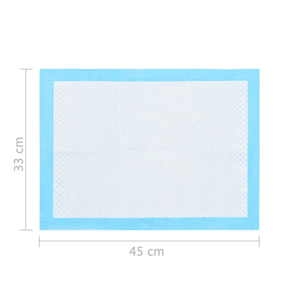 vidaXL Pet Training Pads 100 pcs 45×33 cm Non Woven Fabric