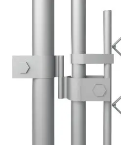 vidaXL Outdoor Dog Kennel with Roof 8x4x2 m