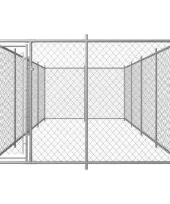 vidaXL Outdoor Dog Kennel 8x4x2 m