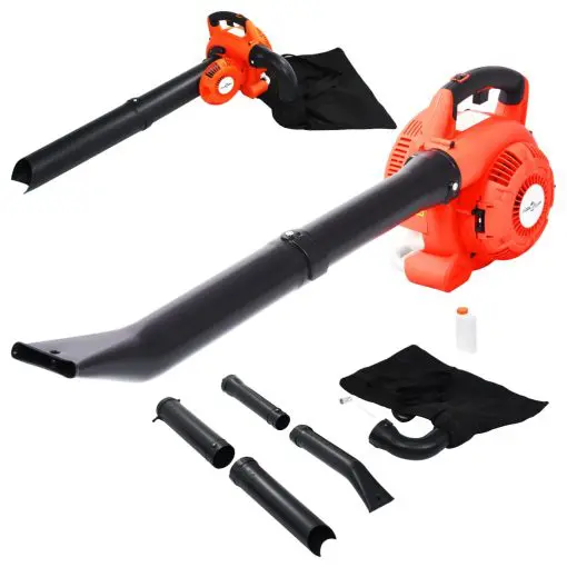 vidaXL 3 in 1 Petrol Leaf Blower 26 cc Orange