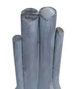 vidaXL Bar Stools 2 pcs Grey Rattan