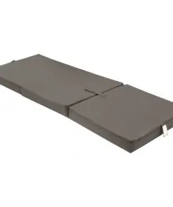 vidaXL Trifold Foam Mattress 190 x 70 x 9 cm Grey
